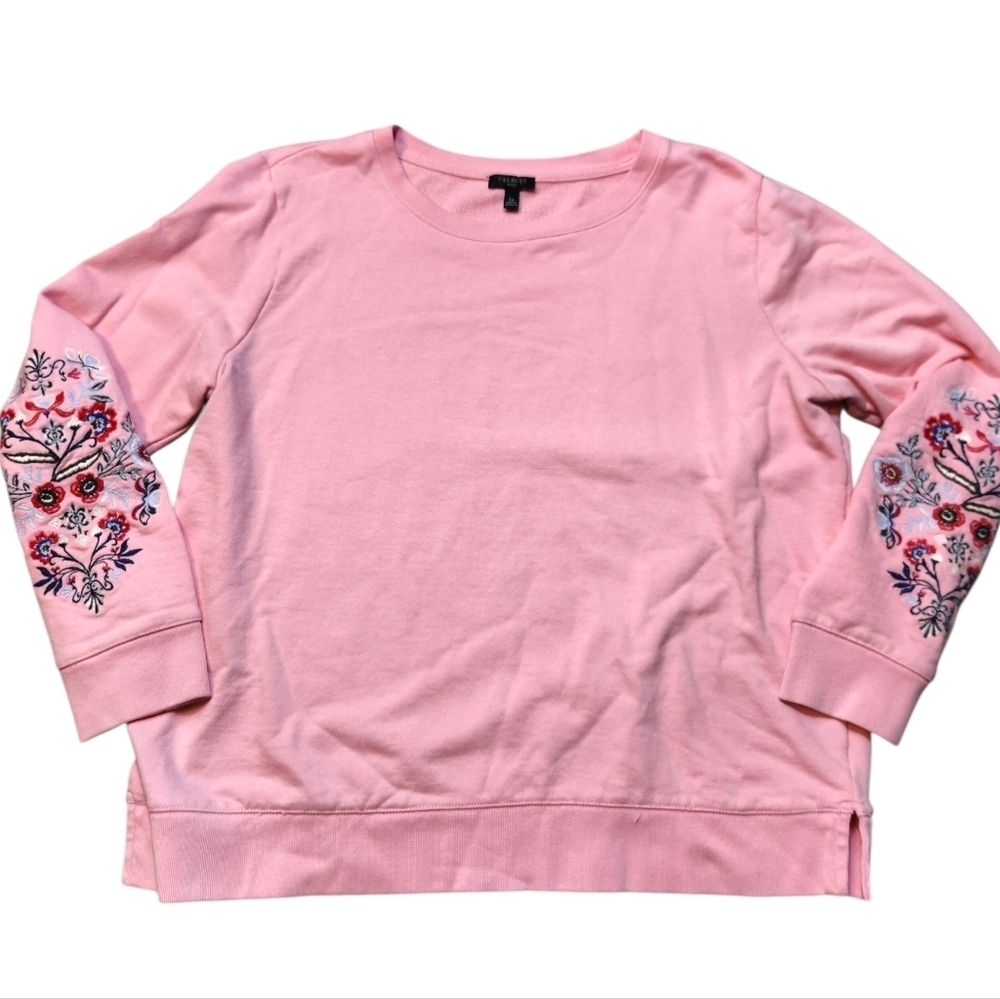 Talbots Embroidered Sweatshirt - Picture 3 of 6